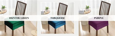 Buy Velvet Chair Seat Covers Online | Set of 1/2/4/6 | HOKIPO – HOKIPO ...