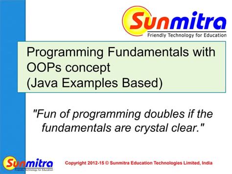 Java Programming Fundamentals 的图像结果