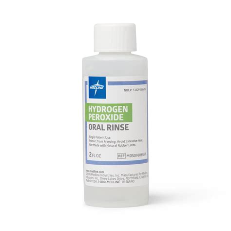 Hydrogen Peroxide Mouthwash