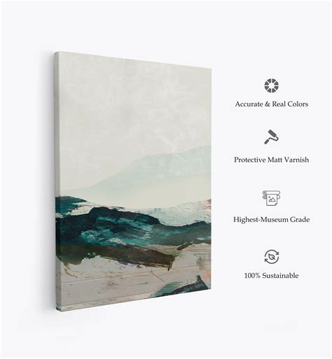 Buy Mountains No2, Abstract Art, Abstract Painting Wall Art Online at ...