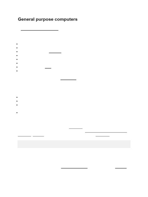 Image result for General Purpose of Computer