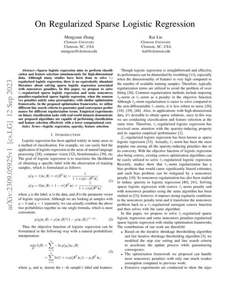 Image result for Sparse Regularization