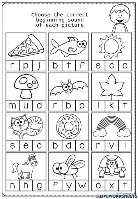 Beginning Sound Worksheet 的图像结果