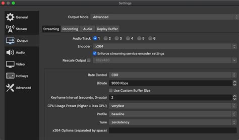 Image result for Obs Studio Settings for Streaming