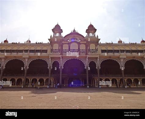 exterior of amba vilas palace (mysore palace) karnataka india Stock ...
