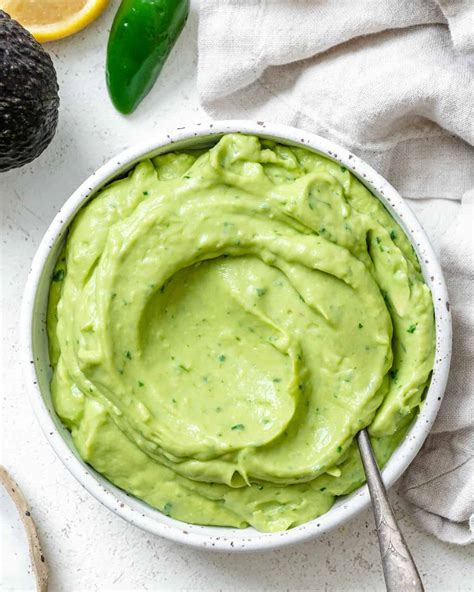 Mexican avocado cream [5 Minute] - Karinokada