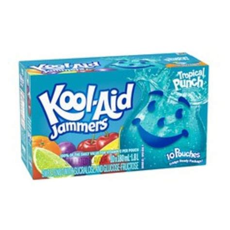 Kool Aid Jammers Tropical Punch 180ml 40 Pack - Online Wholesaler | JGM ...