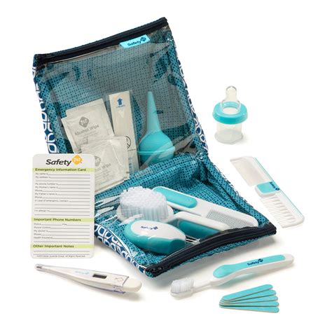 Safety 1st Deluxe 25-Piece Baby Healthcare and Grooming Kit (Arctic ...