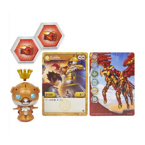 Bakugan 2021 Aurelus Cosplay King Cubbo 2-inch Core Collectible Figure ...