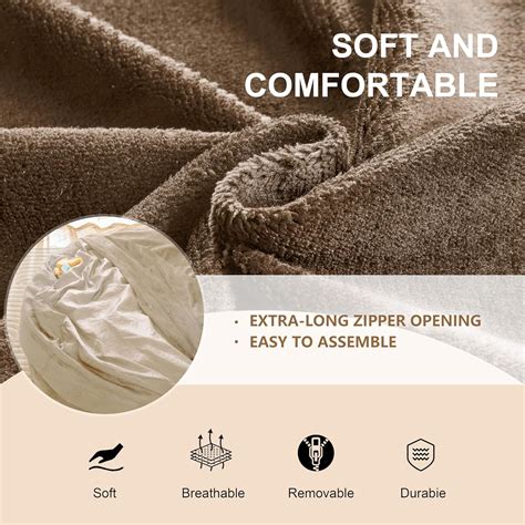 XOFUGEM Bean Bag Chair for Adults,4FT Oversize Floor Bean India | Ubuy