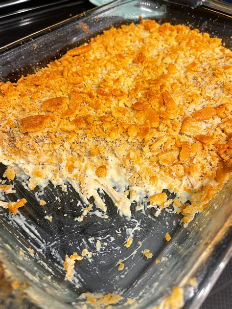 Easy Poppy Seed Chicken Casserole - Sweet Tea and Sprinkles