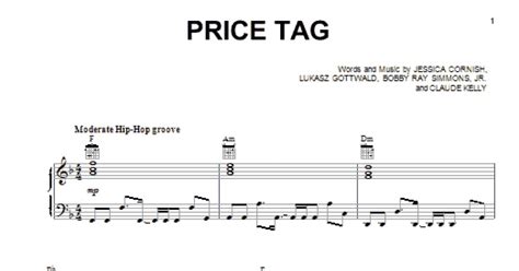 Image result for Price Tag Piano Tutorial
