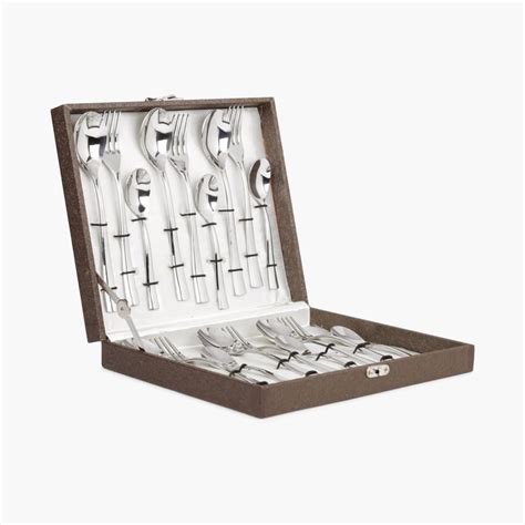 Buy FNS Slimline Stainless Steel Cutlery Set-18 Pcs. from FNS at just ...