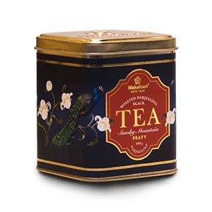 Roasted Darjeeling Black Loose Leaf Tea Tin Caddy- Buy Now! – Makaibari Tea