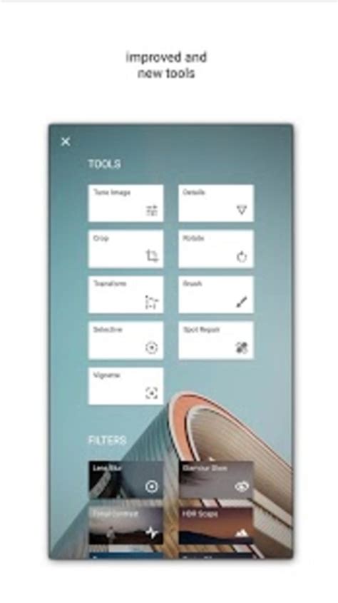 Snapseed for Android 的图像结果