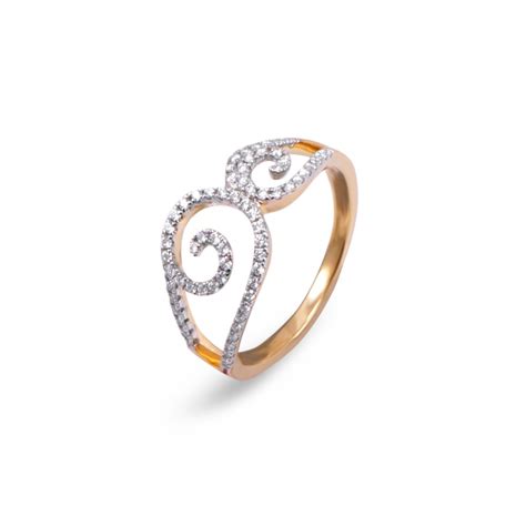 Joyalukkas Pride Diamond Collection 18k Yellow Gold and Diamond Ring ...