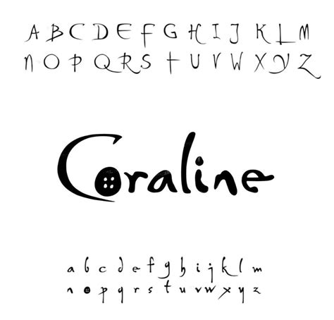 Customizable Decal In Coraline Font - Vinyl Sticker/Decal - Coraline Stickers - Coraline Decal ...