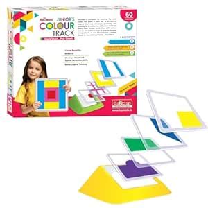 TOYSCAPE Colour Track Junior | Fun Pack of 60 Challenges | IQ Building ...