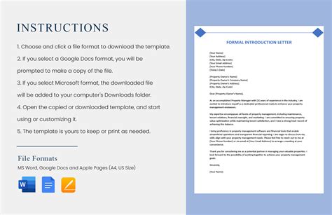 Image result for Formal Introduction Letter