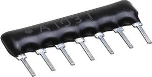 Ihc A103J / 9A103 / 9A103J Network Resistor DIP insulation 9pin 10K ohm ...
