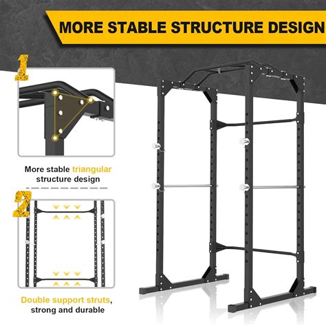 Buy POWER GUIDANCE Strength Training Power Cage, Olympic Squat Power ...