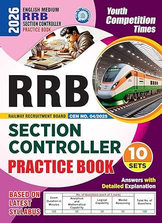 Buy 2026-27 RRB Section Controller Practice Book 192 395 E. Book Online ...