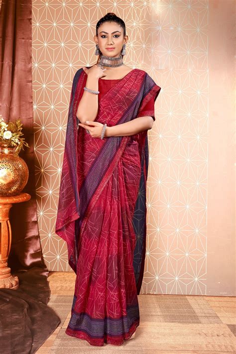 Rajal Vol 6 Daily Wear Printed Chiffon Saree Collection