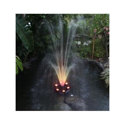 Buy Ocean Mist Magic Pond Floating Fountain PJ2000-6C Includes 1580 GPH ...
