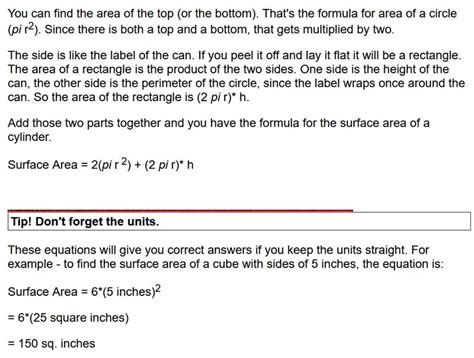 Image result for Surface Area Formula for Rectangular Triangle