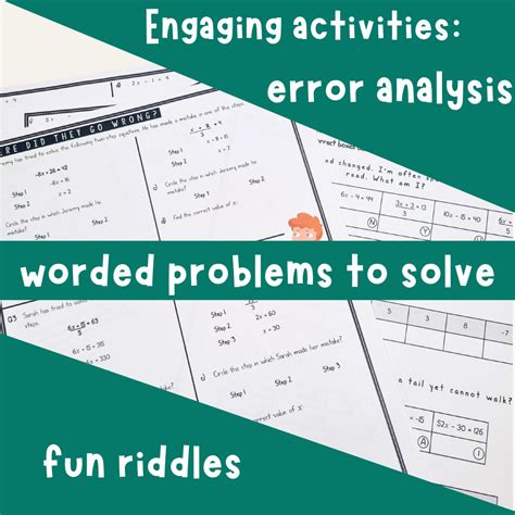 Image result for Seventh Grade Linear Problem Solving
