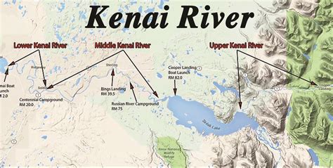 Kenai River Map