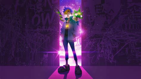 Digimon Beatbreak Wallpaper 4K, Tomoro Tenma, Animated series