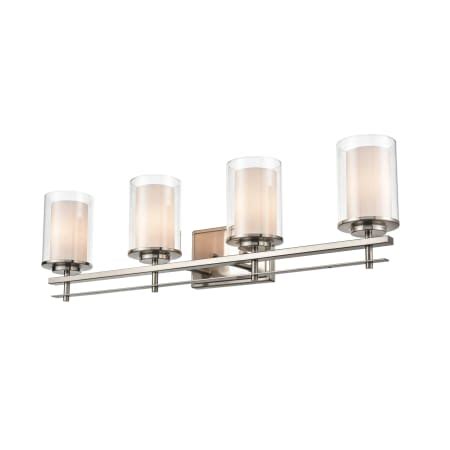 Millennium Lighting 5504-BN Huderson 4 Light 31" Wide Bathroom Vanity ...