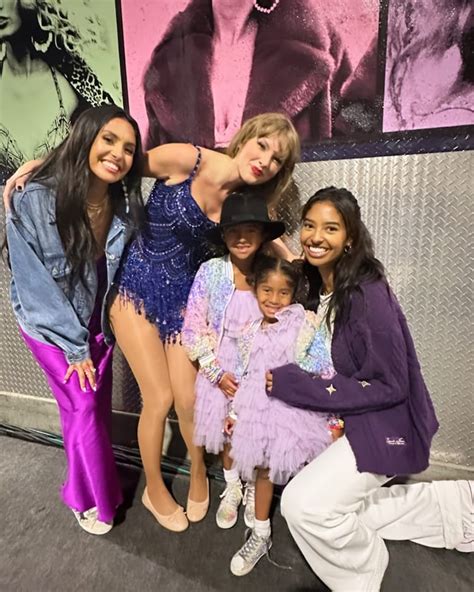 Taylor Swift and Kobe Bryant’s daughter Bianka share adorable moment ...
