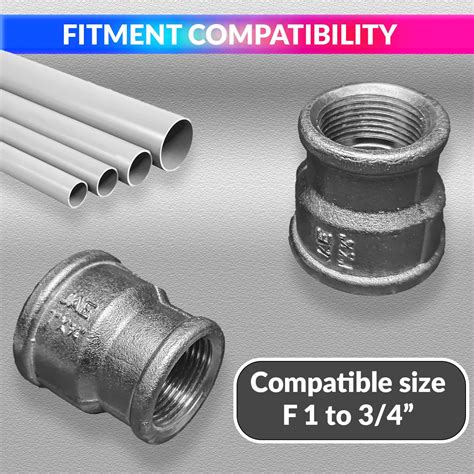 1 Inch to 3/4 Inch SS Pipe Connector | Leak-Proof | Amicikart – amiciKart