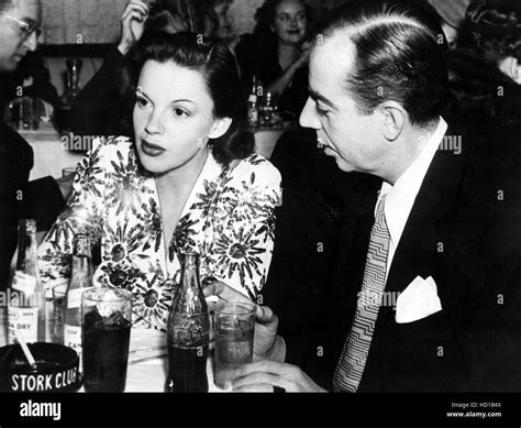 Judy Garland, Vincente Minnelli at the Stork Club in the mid 1940s ...