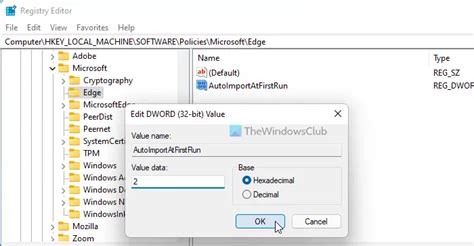 Import Browser Data 的图像结果