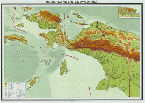 Map Of Dutch New Guinea
