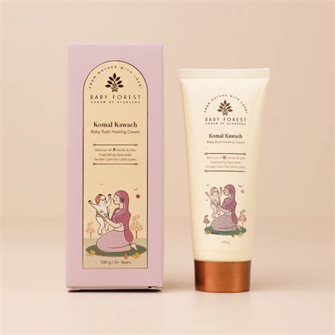 BABY FOREST Komal Kawach Baby Rash Healing Cream | Ayurvedic Diaper Ra ...