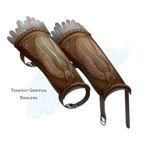 Tempest Griffon Bracers - Wondrous Item for Dungeons and Dragons