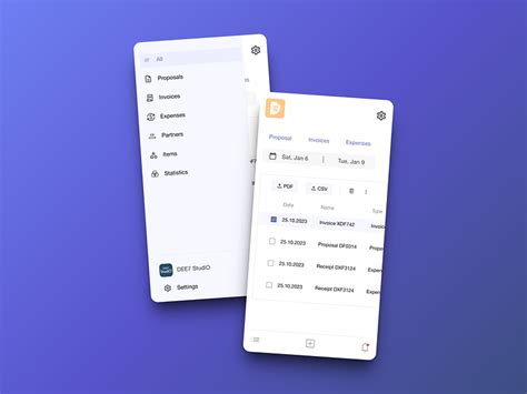 Image result for Invoice Generator Mobile Application Design