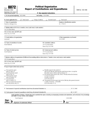 Fillable Online Post-General Election Report Fax Email Print - pdfFiller