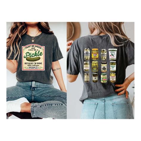 Vintage Canned Pickles T-shirt, Canning Season Shirt, Pickle - Inspire ...