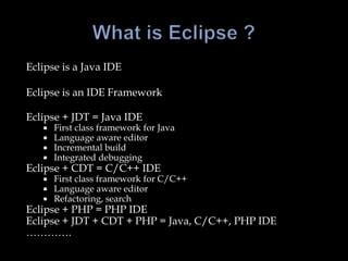 Image result for Eclipse Framework