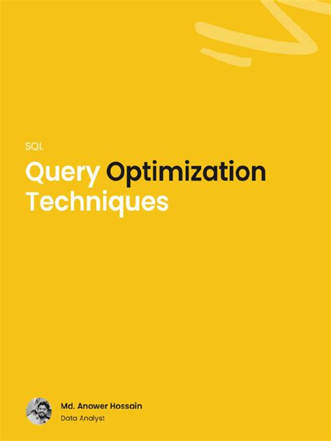 Image result for SQL Query Optimization Tips