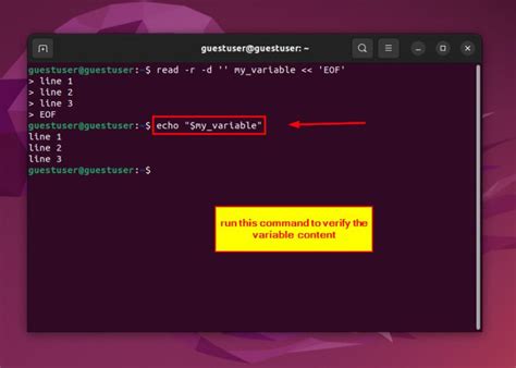 How to Create Eof in Bash Script 的图像结果