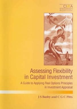 Buy Assessing Flexibility in Capital Investment: A Guide to Applying ...