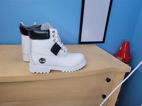 White Timberland Boots For Men