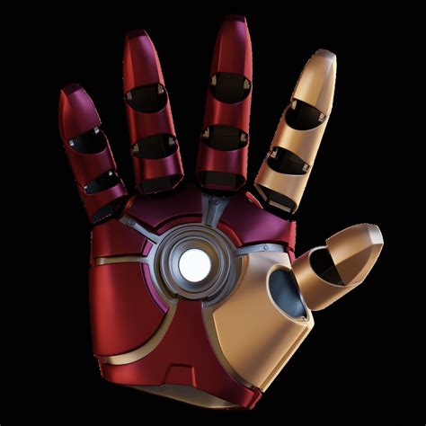 Marvel Iron Man Laser Glove Replica Marvel Official ...