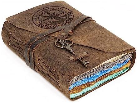 DI-KRAFT Leather Journal Diary with Antique Key Closure Vintage Old ...